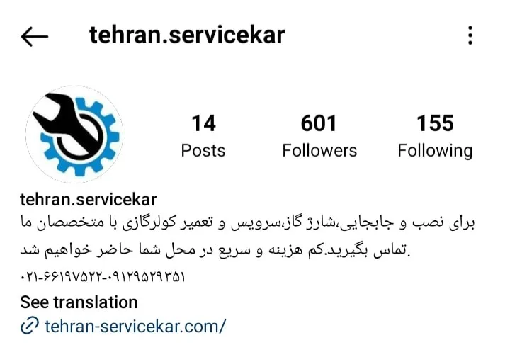 تهران سرویسکار